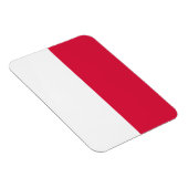Magnet Flexible Drapeau de la Pologne (Côté Droit)
