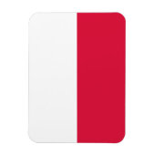 Magnet Flexible Drapeau de la Pologne (Vertical)