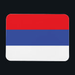 Magnet Flexible Drapeau de la Republika Srpska<br><div class="desc">Drapeau patriotique de la Republika Srpska</div>