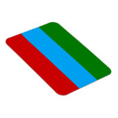 Magnet Flexible Drapeau de la République de Carélie (Côté Droit)