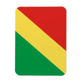 Magnet Flexible Drapeau de la République du Congo (Vertical)