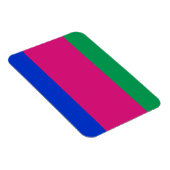 Magnet Flexible Drapeau de la République populaire du Kuban (Côté Droit)