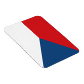 Magnet Flexible Drapeau de la République tchèque (Côté Droit)