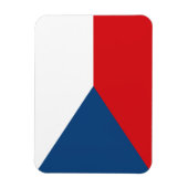 Magnet Flexible Drapeau de la République tchèque (Vertical)