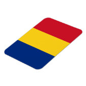 Magnet Flexible Drapeau de la Roumanie (Côté Gauche)