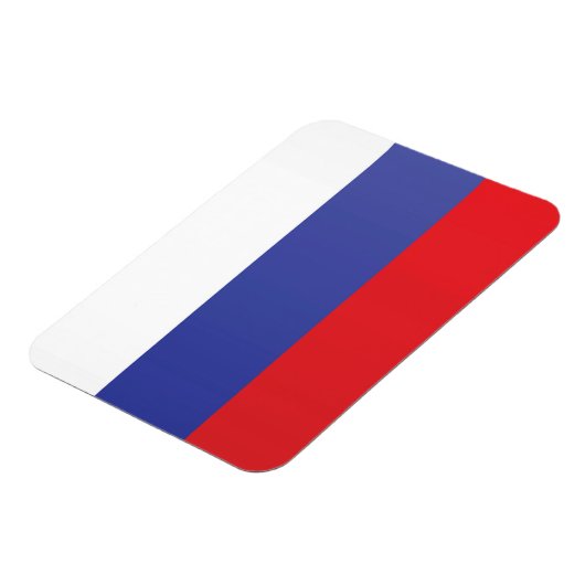 Magnet Flexible Drapeau de la Russie (Côté Gauche)
