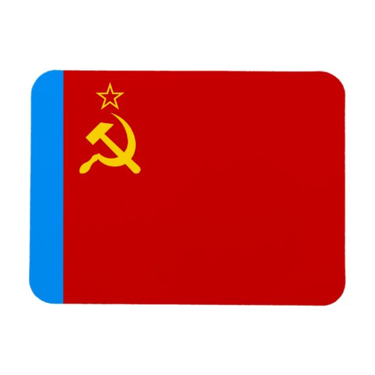 Magnet Flexible Drapeau de la Russie soviétique, URSS, CCCP, commu (Horizontal)
