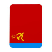 Magnet Flexible Drapeau de la Russie soviétique, URSS, CCCP, commu (Vertical)