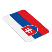 Magnet Flexible Drapeau de la Slovaquie (Côté Droit)
