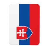 Magnet Flexible Drapeau de la Slovaquie (Vertical)