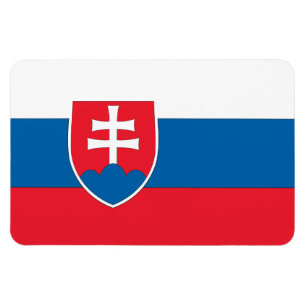 Magnet Flexible Drapeau de la Slovaquie