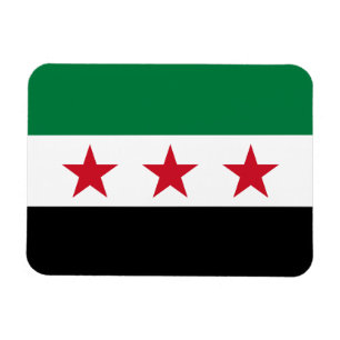 Magnet Flexible Drapeau de la Syrie