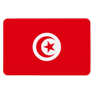 Magnet Flexible Drapeau de la Tunisie