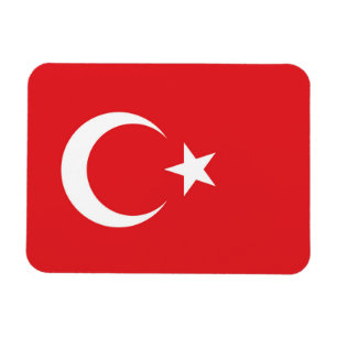 Magnet Flexible Drapeau de la Turquie