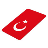 Magnet Flexible Drapeau de la Turquie (Côté Gauche)