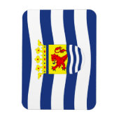 Magnet Flexible Drapeau de la Zélande Pays-Bas province hollandais (Vertical)