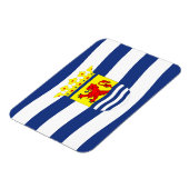 Magnet Flexible Drapeau de la Zélande Pays-Bas province hollandais (Côté Gauche)