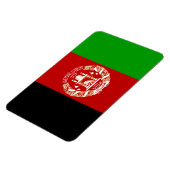 Magnet Flexible Drapeau de l'Afghanistan (Côté Gauche)