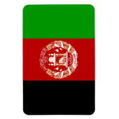 Magnet Flexible Drapeau de l'Afghanistan (Vertical)