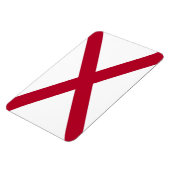 Magnet Flexible Drapeau de l'Alabama (Côté Gauche)