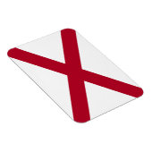 Magnet Flexible Drapeau de l'Alabama (Côté Droit)