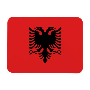 Magnet Flexible Drapeau de l'Albanie