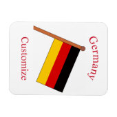 Magnet Flexible Drapeau de l'Allemagne Thunder_Cove (Horizontal)