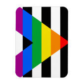 Magnet Flexible Drapeau de l'allié LGBTQ+ (Vertical)