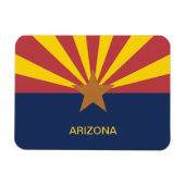 Magnet Flexible Drapeau de l'Arizona (Horizontal)