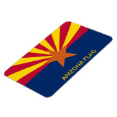 Magnet Flexible Drapeau de l'Arizona (Côté Gauche)