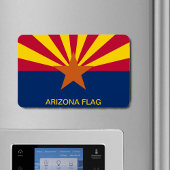 Magnet Flexible Drapeau de l'Arizona
