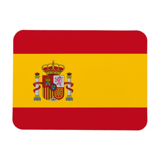 Magnet Flexible Drapeau de l'Espagne (Horizontal)
