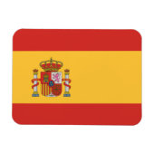 Magnet Flexible Drapeau de l'Espagne (Horizontal)