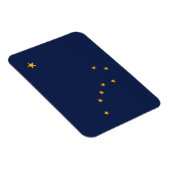 Magnet Flexible Drapeau de l'État d'Alaska (Côté Droit)