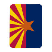 Magnet Flexible drapeau de l'État d'Arizona (Vertical)