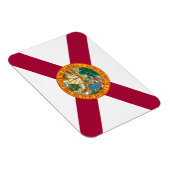 Magnet Flexible Drapeau de l'État de Floride (Côté Droit)