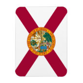 Magnet Flexible Drapeau de l'État de Floride (Vertical)