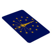 Magnet Flexible Drapeau de l'État de l'Indiana (Côté Droit)