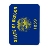Magnet Flexible Drapeau de l'État de l'Oregon (Vertical)