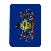 Magnet Flexible Drapeau de l'État de Pennsylvanie (Vertical)