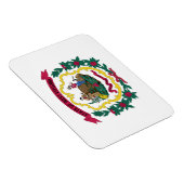 Magnet Flexible Drapeau de l'État de Virginie occidentale (Côté Droit)