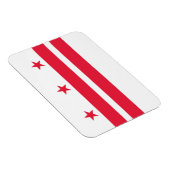 Magnet Flexible Drapeau de l'État de Washington DC (Côté Droit)