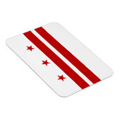 Magnet Flexible Drapeau de l'État de Washington DC (Côté Droit)