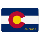 Magnet Flexible Drapeau de l'État du Colorado (Horizontal)