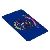 Magnet Flexible Drapeau de l'État du Dakota du Nord (Côté Droit)