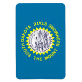 Magnet Flexible Drapeau de l'État du Dakota du Sud (Vertical)