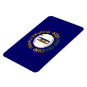 Magnet Flexible Drapeau de l'État du Kentucky (Côté Gauche)