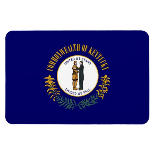 Magnet Flexible Drapeau de l'État du Kentucky (Horizontal)