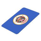 Magnet Flexible Drapeau de l'État du Minnesota (Côté Gauche)