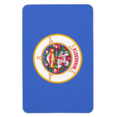 Magnet Flexible Drapeau de l'État du Minnesota (Vertical)